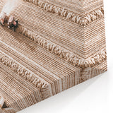 Farmhouse Wall Art - Aerial View of Harvested Field for Rustic Decor