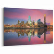 Dallas Skyline Wall Art - Texas Night View Cityscape Iconic Photography