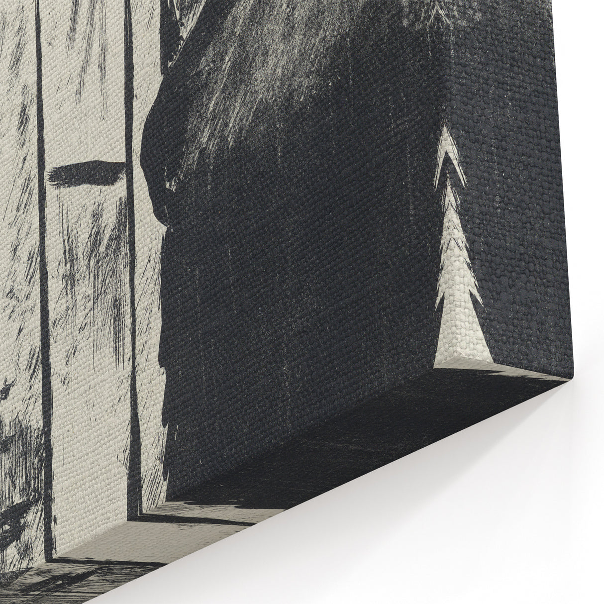 Dark Cityscape and Raven Print - Mysterious Gothic Wall Art Decor