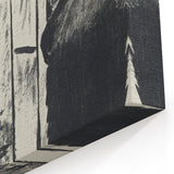 Dark Cityscape and Raven Print - Mysterious Gothic Wall Art Decor