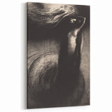 Dark Gothic Wall Art - Ethereal Phantom Vintage Gothic Print