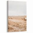 Farmhouse Wall Art: Rolling Hay Fields for Rustic Country Charm