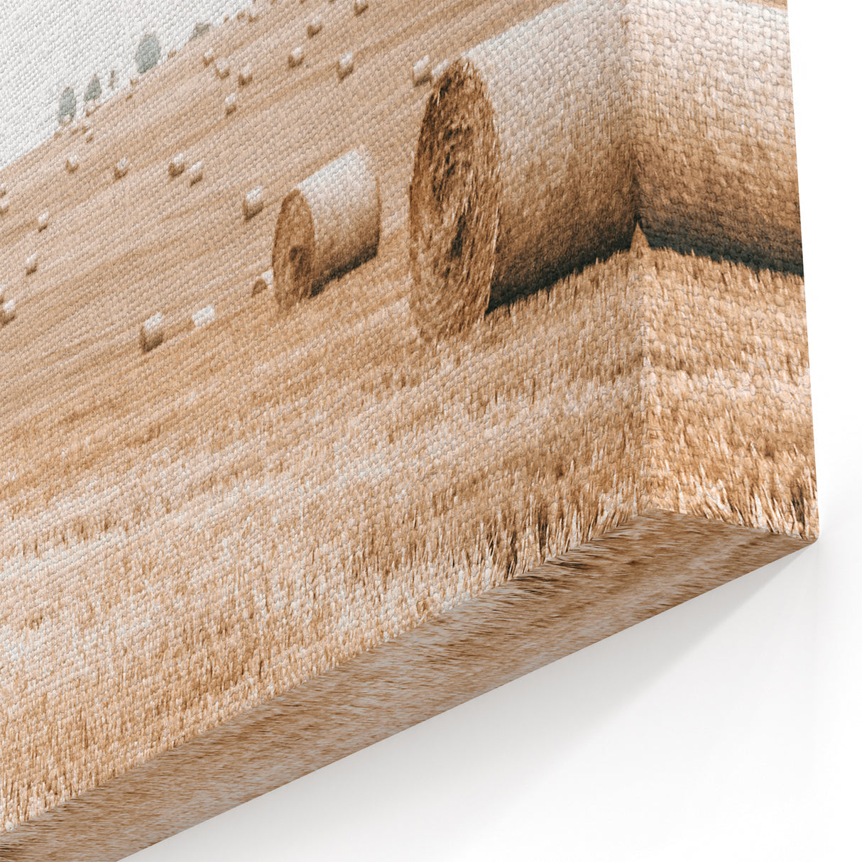 Farmhouse Wall Art: Rolling Hay Fields for Rustic Country Charm