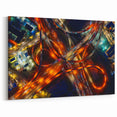 Dallas Cityscape Prints - Iconic Urban Highway by Texas Night View Art