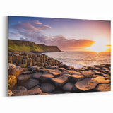 Northern Ireland Photography – Giant's Causeway Coastal Sunset Art