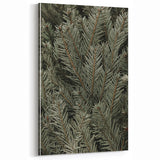 Evergreen Pine Needles Art - Rustic Nature Wall Decor