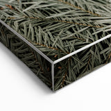 Evergreen Pine Needles Art - Rustic Nature Wall Decor