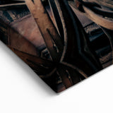Rustic Saddle and Horses Farmhouse Wall Art – Country Style Decor