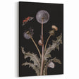 Dark Moody Wall Art - Botanical Elegance with Butterflies and Snails