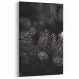 Whispering Pines - Dark Forest Rustic Wall Art