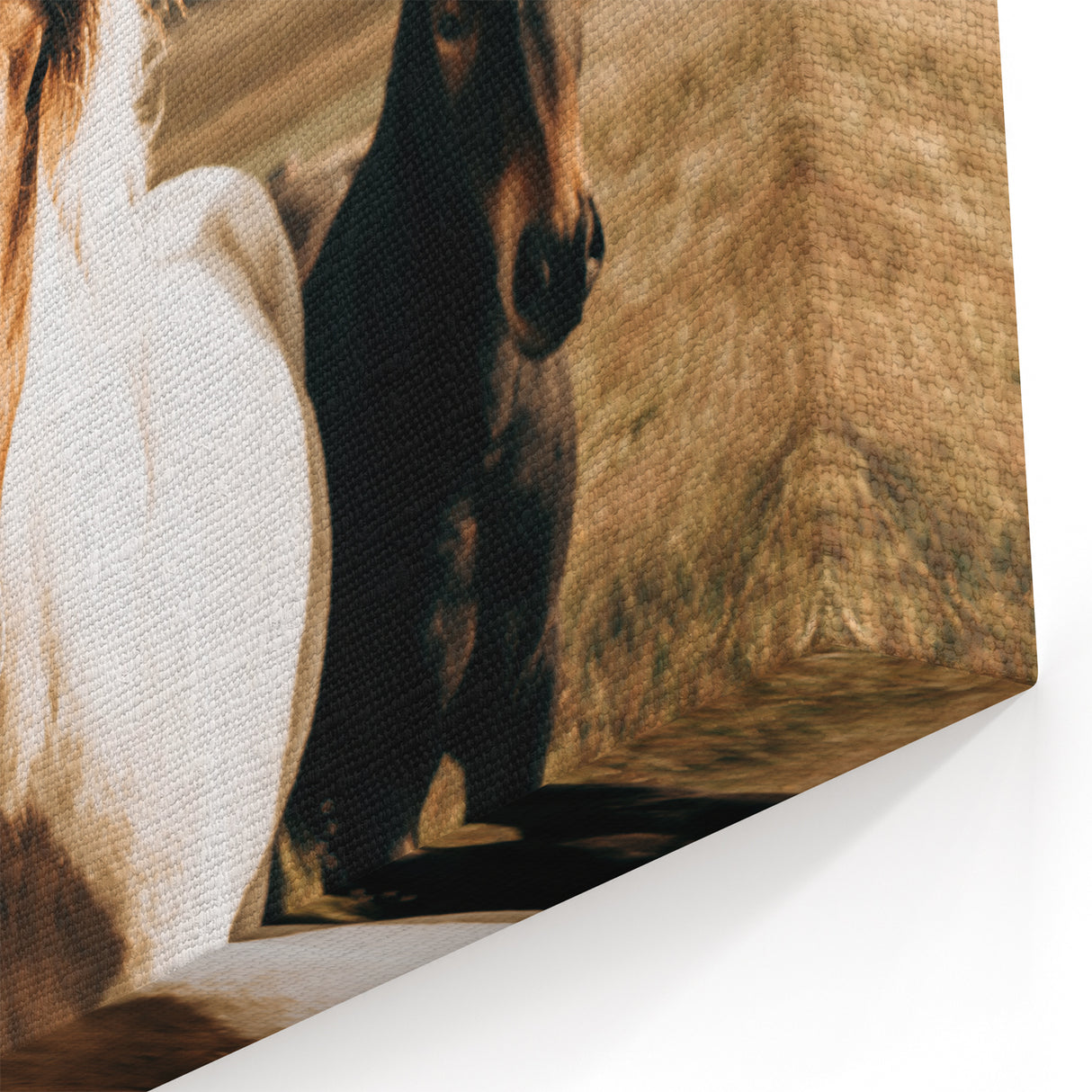 Farmhouse Horses Wall Art – Rustic Country Style Decor for Home