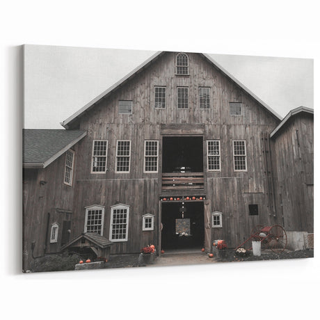 Rustic Barn Wall Art – Vintage Farmhouse Country Style Decor for Home