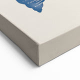 Coastal Wall Art: Blue Seashell Collection - Nautical Oceanic Decor
