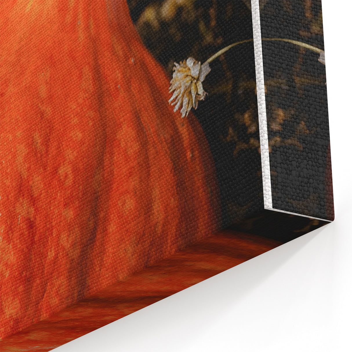 Autumn Harvest Pumpkin - Rustic Fall Wall Art