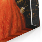 Autumn Harvest Pumpkin - Rustic Fall Wall Art