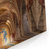 Intricate Detroit Architecture Art – Vibrant Historic Ceiling Wall Art