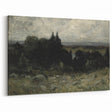 Dark Moody Wall Art - Misty Forest Landscape - Moody Art Prints