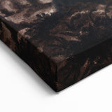Dark Moody Wall Art - Timeless Waterfall Scene with Dramatic Shadows
