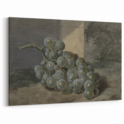 Timeless Dark Grapes Art Decor - Moody Interior Art for Elegant Spaces