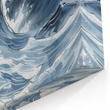 Dynamic Ocean Wave Coastal Wall Art - Nautical Seaside Decor Print