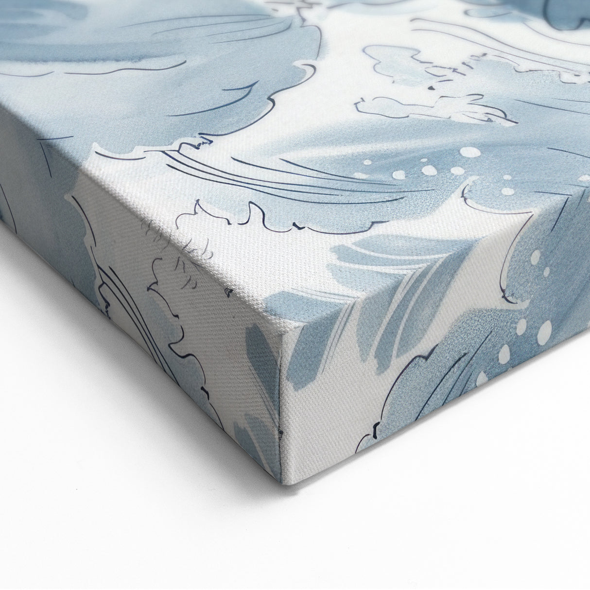 Dynamic Ocean Wave Coastal Wall Art - Nautical Seaside Decor Print