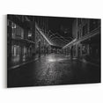 Detroit Skyline Art - Black and White Detroit Photography Print