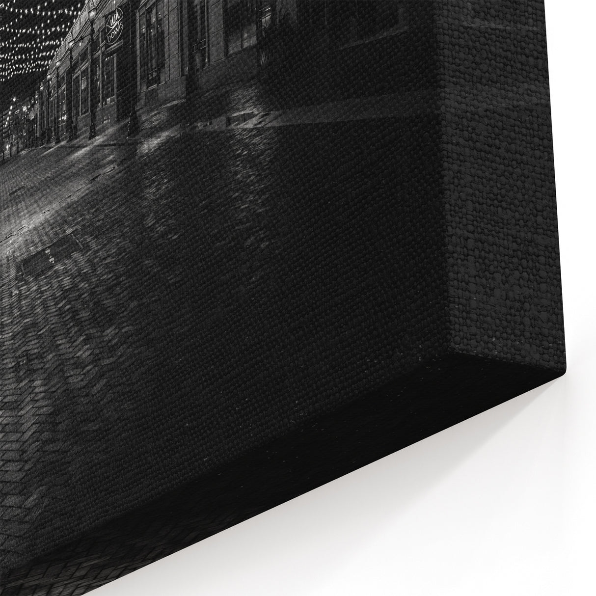 Detroit Skyline Art - Black and White Detroit Photography Print