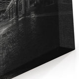 Detroit Skyline Art - Black and White Detroit Photography Print