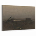 Dark Moody Crow Scene - Atmospheric Wall Art for Timeless Interiors