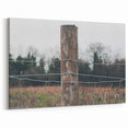 Farmhouse Wall Art: Rustic Fence Post - Country Style Decor