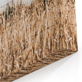 Farmhouse Wall Art: Rustic Fence in Wheat Field - Country Style Decor