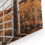 Farmhouse Wall Art: Rustic Gate and Fence - Country Style Decor