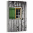 Rustic Cabin Window - Vintage Architectural Wall Art
