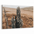 Farmhouse Wall Art: Weathered Fence Post - Rustic Country Decor