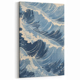 Dynamic Waves Coastal Wall Art - Nautical Ocean Decor for Interiors