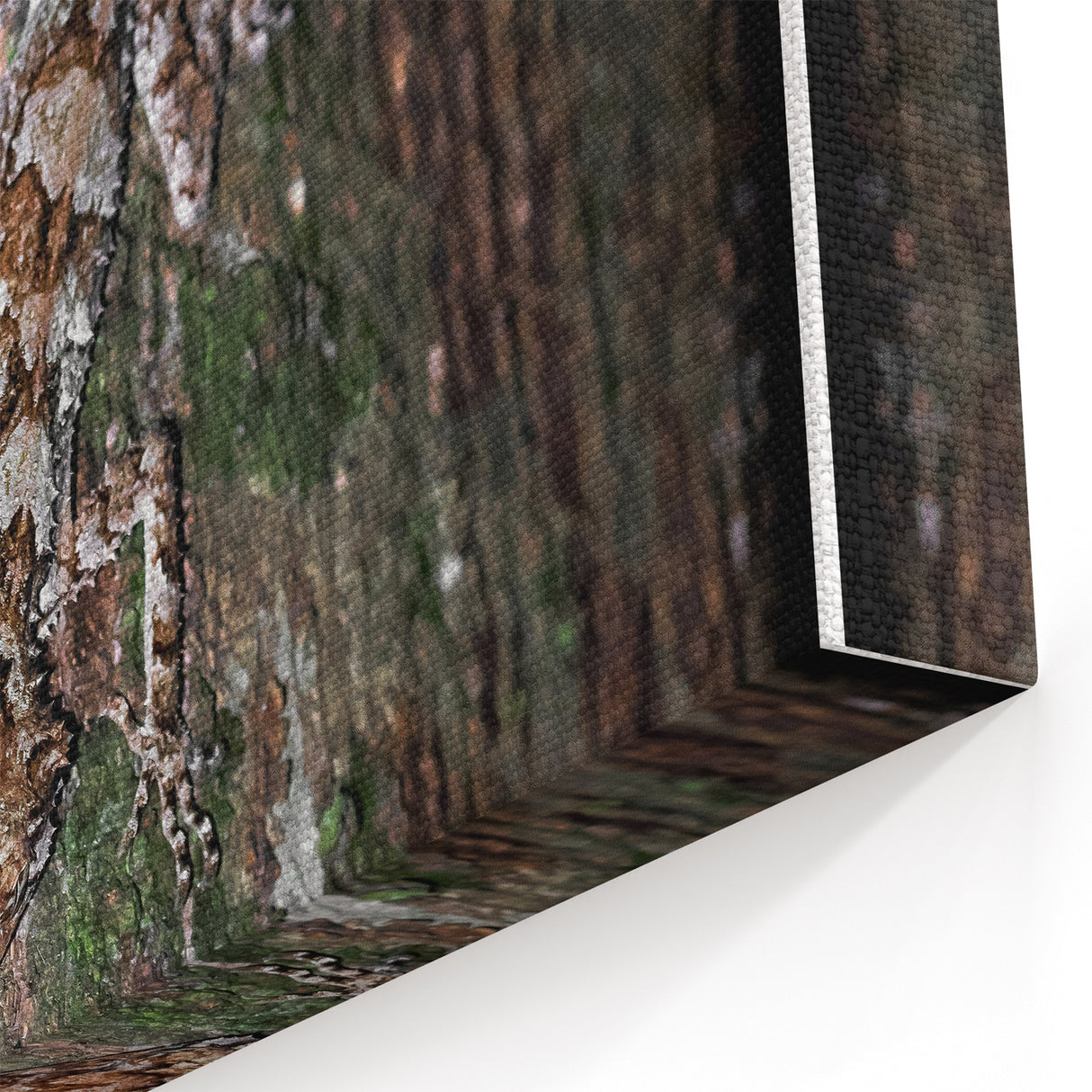 Rustic Wall Art - Camouflaged Nature Scene for Farmhouse Decor