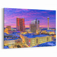 San Antonio Riverwalk Canvas - Texas Cityscape Skyline Wall Art