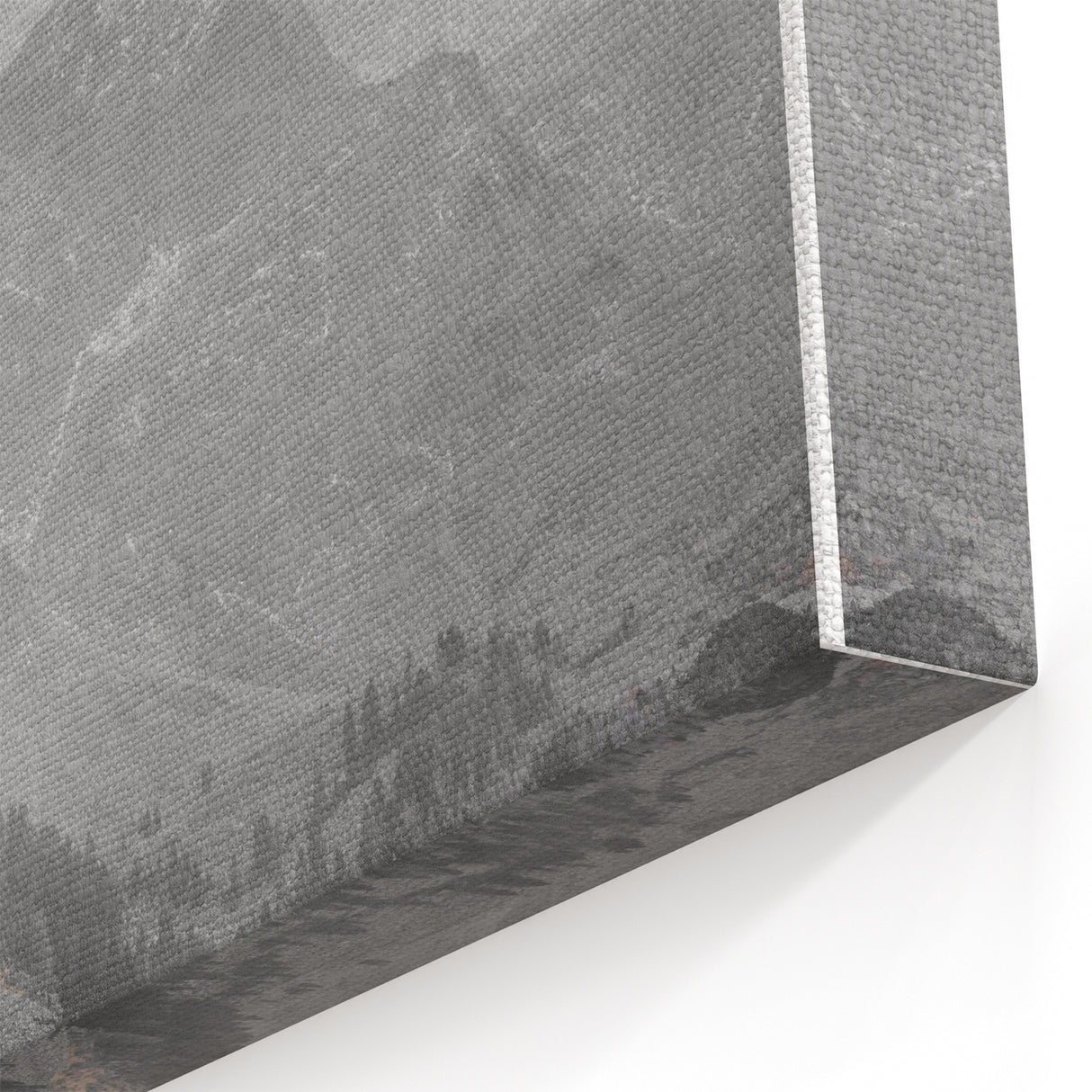 Rustic Wall Art - Mountain Range in Autumn Farmhouse Decor for Homes