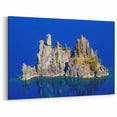 Custom Crater Lake Acrylic Art - Phantom Ship Island Close-Up