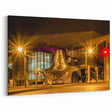 Memphis Wall Art - Stunning Poplar Avenue Tennessee Skyline Canvas Print