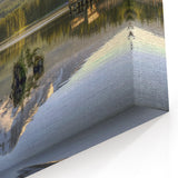 Mount Hood Framed Art Prints - Serene Reflection Landscape Decor