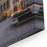 Historic Romanian Landmarks Art - Sunset Over Constanța Museum
