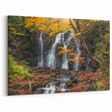Upper Peninsula Landscape Prints - Autumn Waterfall Michigan Art