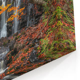 Upper Peninsula Landscape Prints - Autumn Waterfall Michigan Art