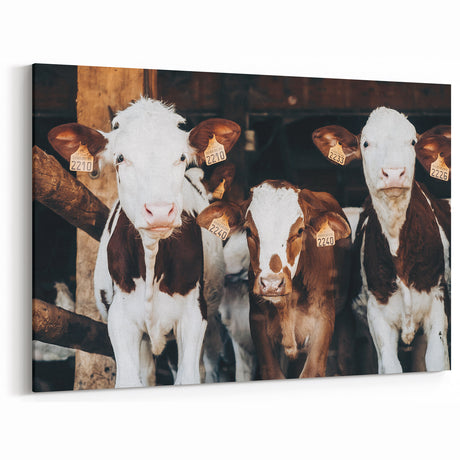 Farmhouse Wall Art: Rustic Charm with Vintage Cows - Country Style Decor