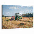 Rustic Farmhouse Wall Art: Tractor in Field - Country Style Decor Print