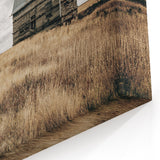 Rustic Farmhouse Wall Art: Abandoned Barn in Field - Country Style Decor