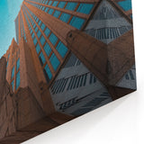 Charlotte Skyline Prints - Iconic City Architecture with Sky View