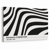Bohemian Wall Art | Black & White Eclectic Boho Decor Canvas Print