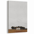 Serene Farmhouse - Vintage Rustic Landscape Art
